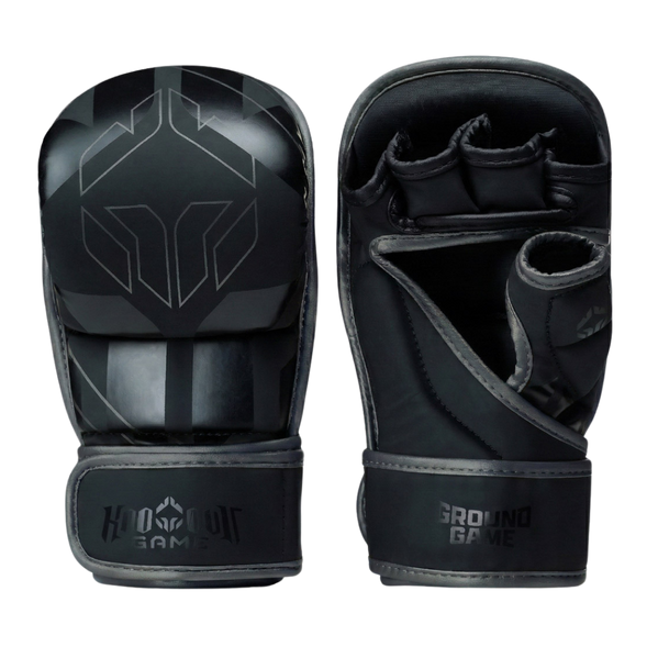 Rękawice sparingowe Ground Game MMA Logo 3.0 Shadow