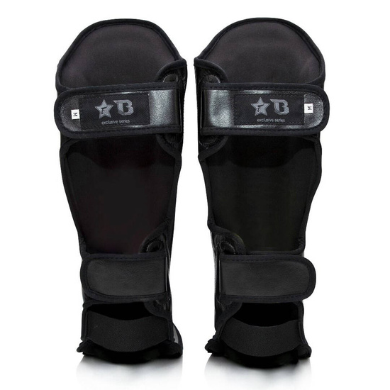Ochraniacze na piszczele Fairtex x Booster Skintex FXB-SG Czarne