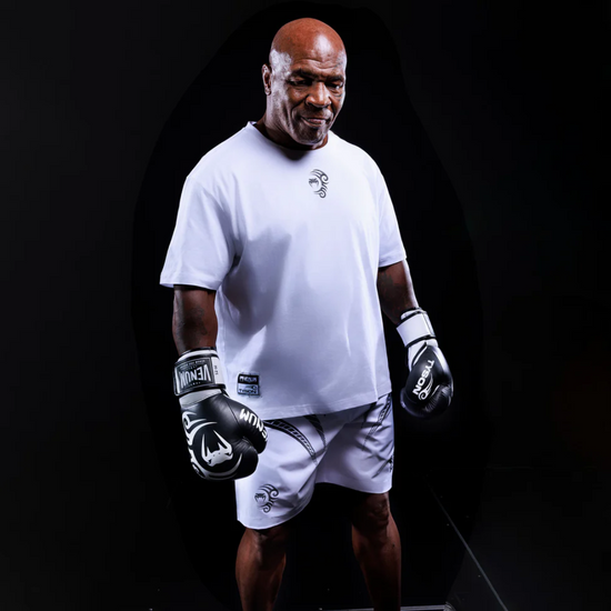 Koszulka z krótkim rękawem męska Venum x Mike Tyson Tiger Biała