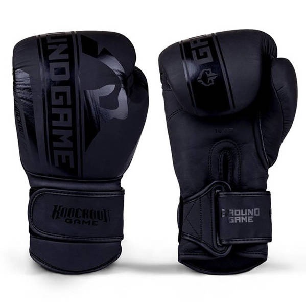 Rękawice bokserskie Ground Game Stripe Black
