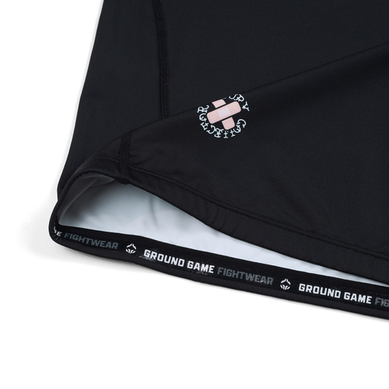 Rashguard męski Ground Game Injury Collector Czarny
