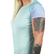 Rashguard damski Ground Game Athletic Mint Niebieski