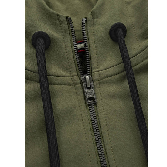 Bluza męska Hooded Zip Pit Bull French Terry Small Logo