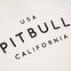 Koszulka męska Pit Bull USA Cal. Biała