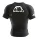 Rashguard z krótkim rękawem męski Manto Rank Czarny
