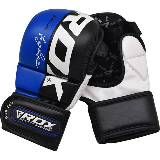 Rękawice sparingowe MMA RDX T6 Niebieskie