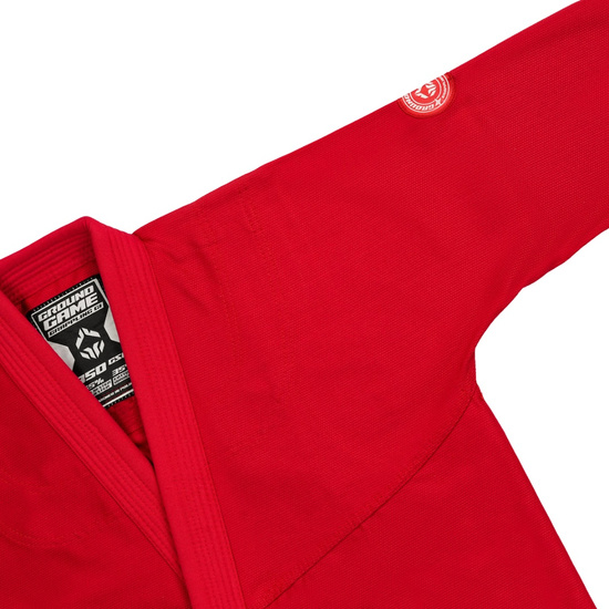 Kimono / GI do BJJ Grappling damskie Ground Game Czerwony
