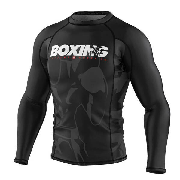 Rashguard longsleeve męski Extreme Hobby Bold Boxing