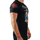 Rashguard z krótkim rękawem męski Ground Game Oldschool