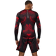 Rashguard z długim rękawem męski Venum Matupa Czerwony
