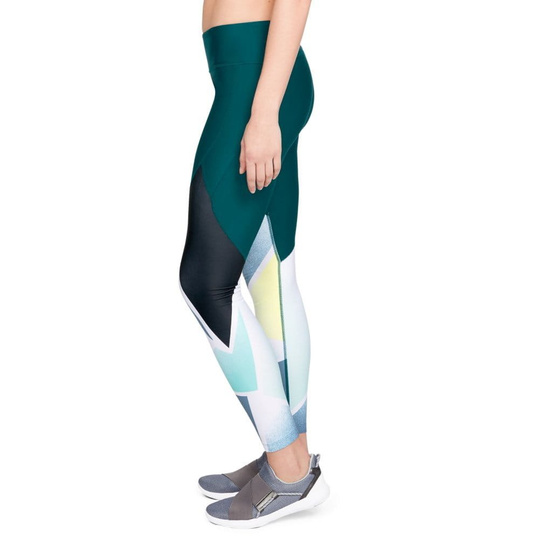 Legginsy damskie Under Armour Balance Graphic 1305436 Zielone