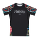 Rashguard z krótkim rękawem męski Manto Ivo Czarny