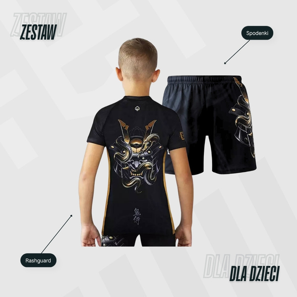 Komplet sportowy dziecięcy Oni Samurai set