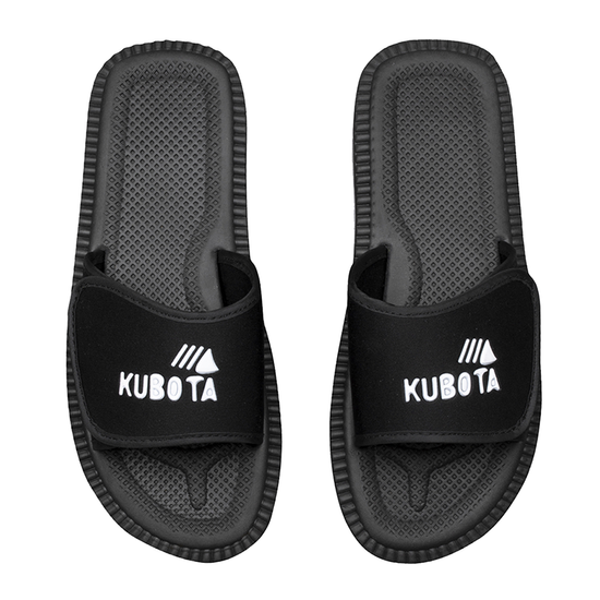 Klapki Kubota Rzep Czarne