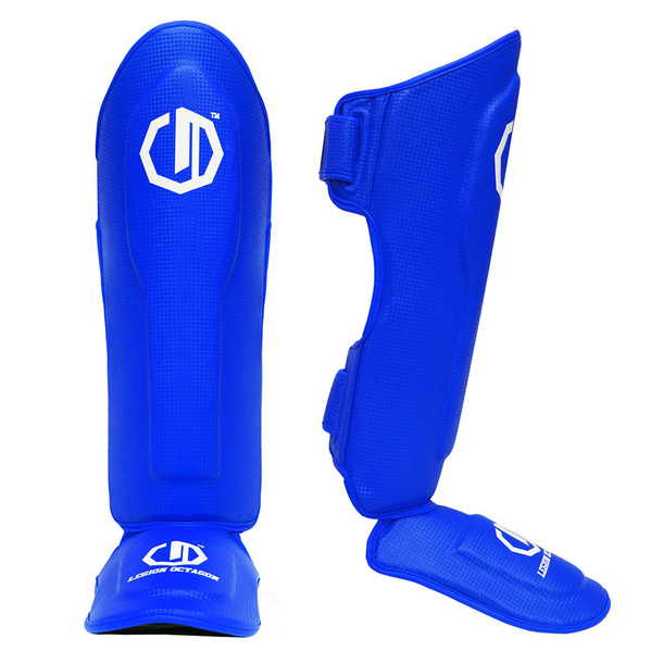 Ochraniacze na piszczele Octagon Legion Kevlar Niebieski