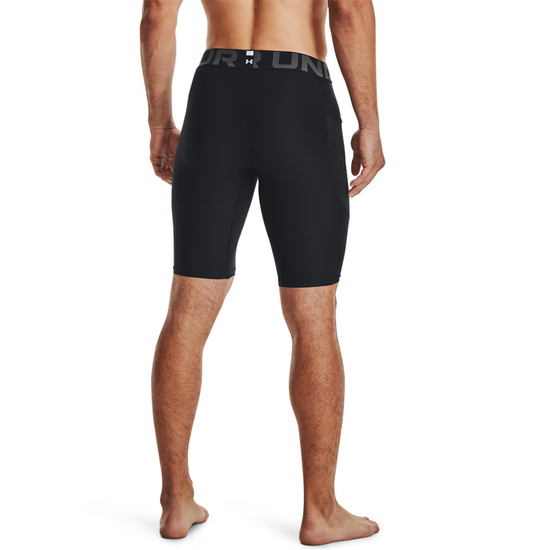 Spodenki treningowe męskie Under Armour Heat Gear Long 1361602 Czarne