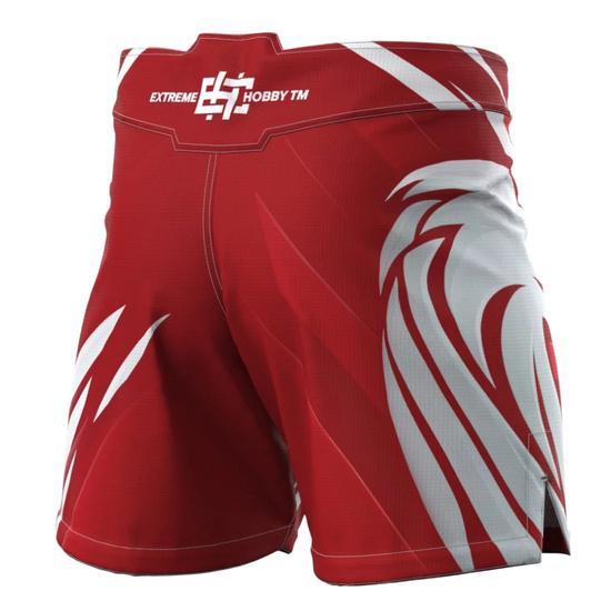 Spodenki męskie Extreme Hobby Athletic Polska Ultimate Biały