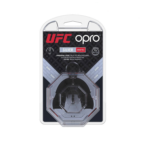 Ochraniacz na zęby Opro UFC Silver Srebrny/Biały