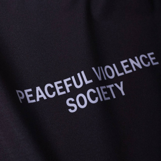Rashguard z krótkim rękawem męski Manto Society Czarny