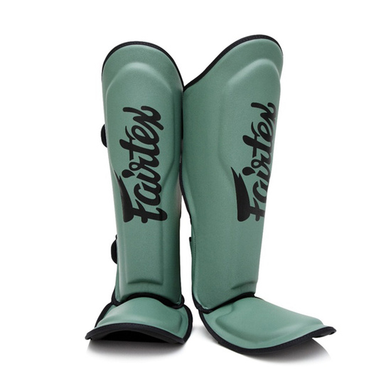 Ochraniacze na piszczele Fairtex x Booster Skintex FXB-SG Zielone