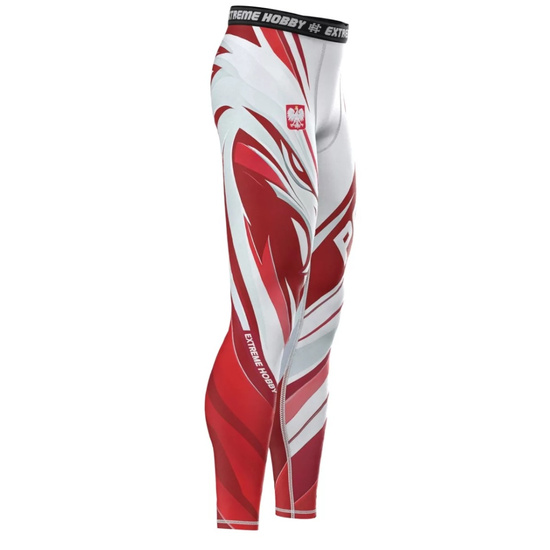 Legginsy męskie Extreme Hobby Polska Ultimate Biały