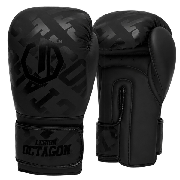 Rękawice bokserskie Octagon Legion Eclipse Czarny/Czarny