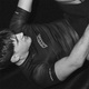 Rashguard z krótkim rękawem męski Manto Varsity Czarny