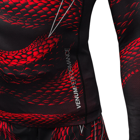 Rashguard z długim rękawem męski Venum Matupa Czerwony