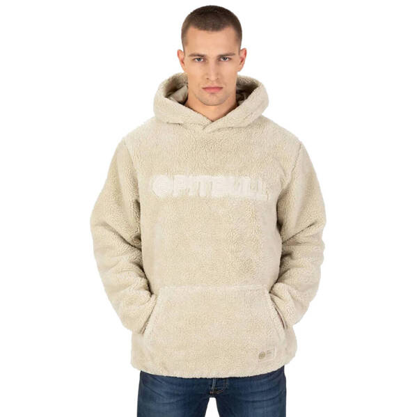 Bluza męska z kapturem Pit Bull Aragon Beżowa