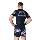 Rashguard z krótkim rękawem męski Manto Metal Czarny