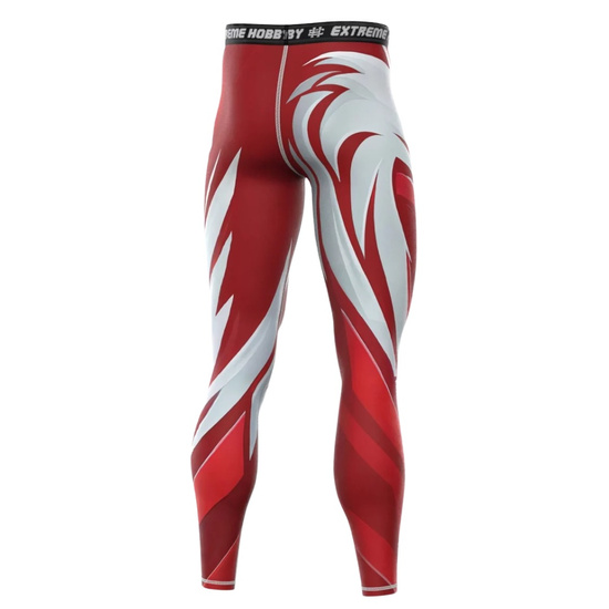 Legginsy męskie Extreme Hobby Polska Ultimate Biały