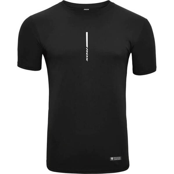 Koszulka męska RDX T2 Sweat-Wicking Gym Czarna