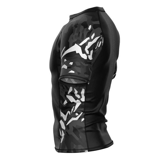 Rashguard męski Extreme Hobby Black Panther Czarny/Biały