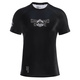 Rashguard z krótkim rękawem męski Ground Game Shadow Czarny