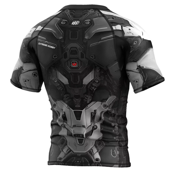 Rashguard męski Extreme Hobby Iron Force Biały