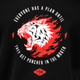 Bluza z kapturem męska Venum x Mike Tyson Tiger Czarna