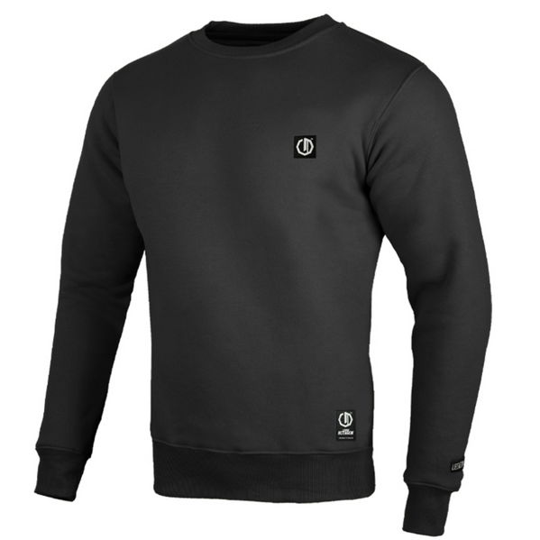 Bluza męska bez kaptura Octagon Legion Small Logo Czarna