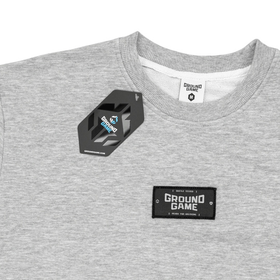 Bluza męska bez kaptura Ground Game Essential Szary