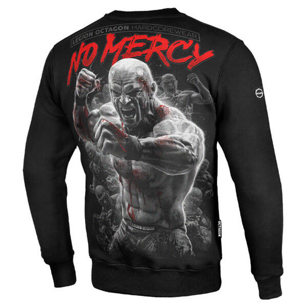 Bluza męska bez kaptura Octagon No Mercy Czarna