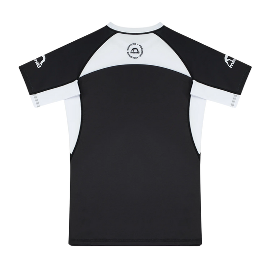 Rashguard z krótkim rękawem męski Manto Ranked 25 Biały