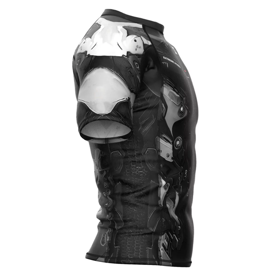 Rashguard męski Extreme Hobby Iron Force Biały