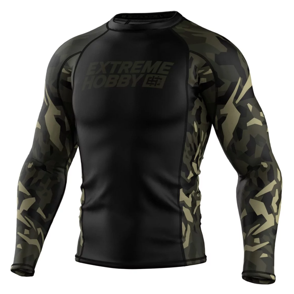 Rashguard longsleeve męski Extreme Hobby Jungle Panther Czarny