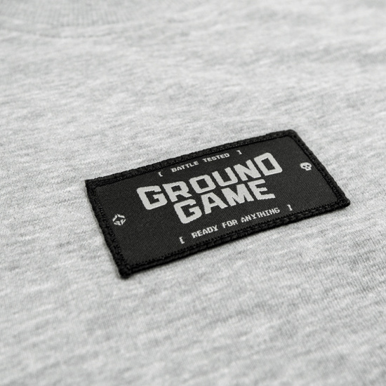 Bluza męska bez kaptura Ground Game Essential Szary