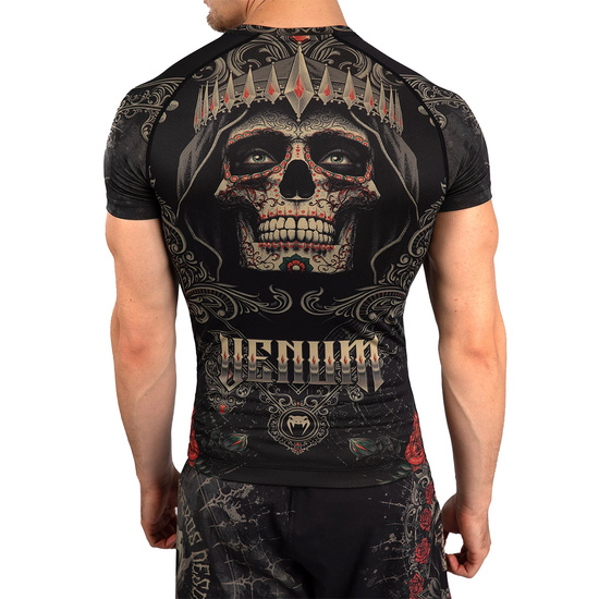 Rashguard z krótkim rękawem męski Venum Santa Muerte 5.0