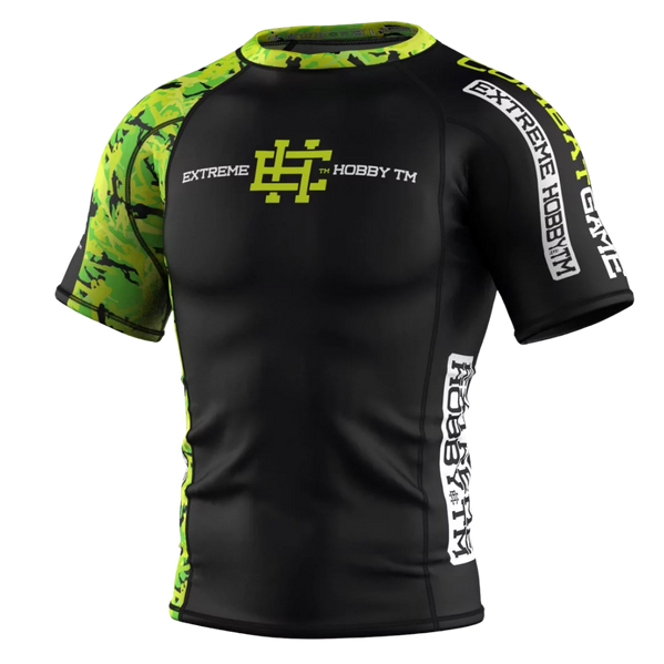 Rashguard męski Extreme Hobby Neo Warrior Limonka