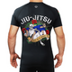 Rashguard z krótkim rękawem męski Ground Game Oldschool