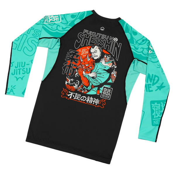 Rashguard męski Ground Game Fukutsu Longsleeve Czarny