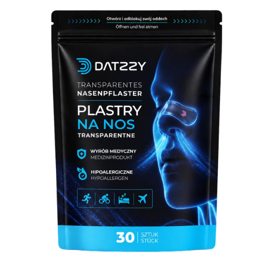 Plastry na nos Datzzy Transparentne