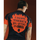 Rashguard z krótkim rękawem męski Manto Hell Czarny