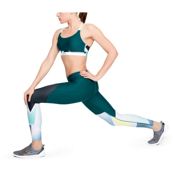 Legginsy damskie Under Armour Balance Graphic 1305436 Zielone